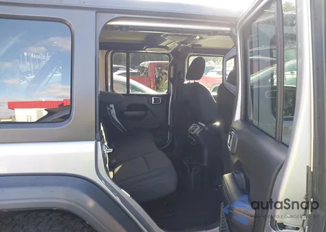 2018 Jeep Wrangler Unlimited Sport S 4X4 из США, поврежденный, VIN 1C4HJXDG8JW272987